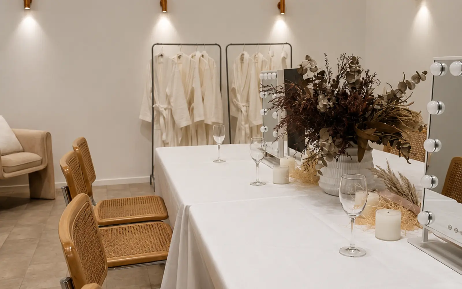 Birdcage Studios set for a private event